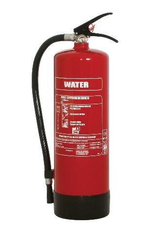 TITAN Kitemarked 6ltr Water Fire Extinguisher