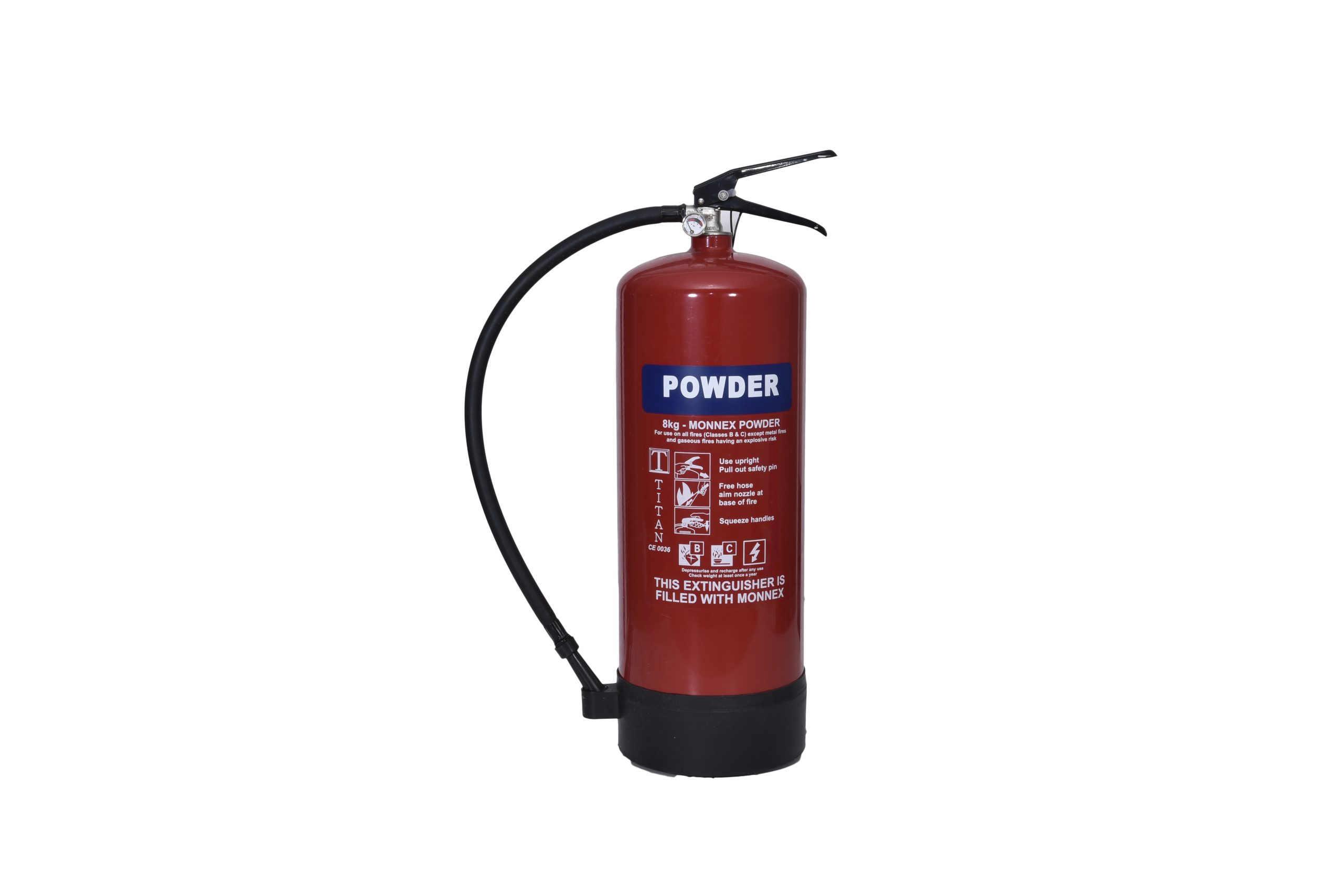 TITAN 9kg Monnex Powder Fire Extinguisher