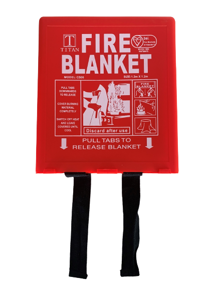 TITAN 1.2m x 1.2 Fire Blanket
