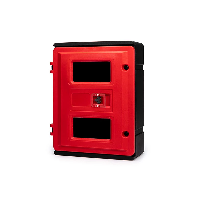 Jonesco JBKE72 Lockable Double Fire Extinguisher Cabinet Box