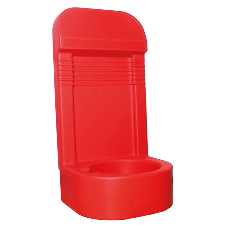 Jonesco Single Red Fire Extinguisher Pod Stand